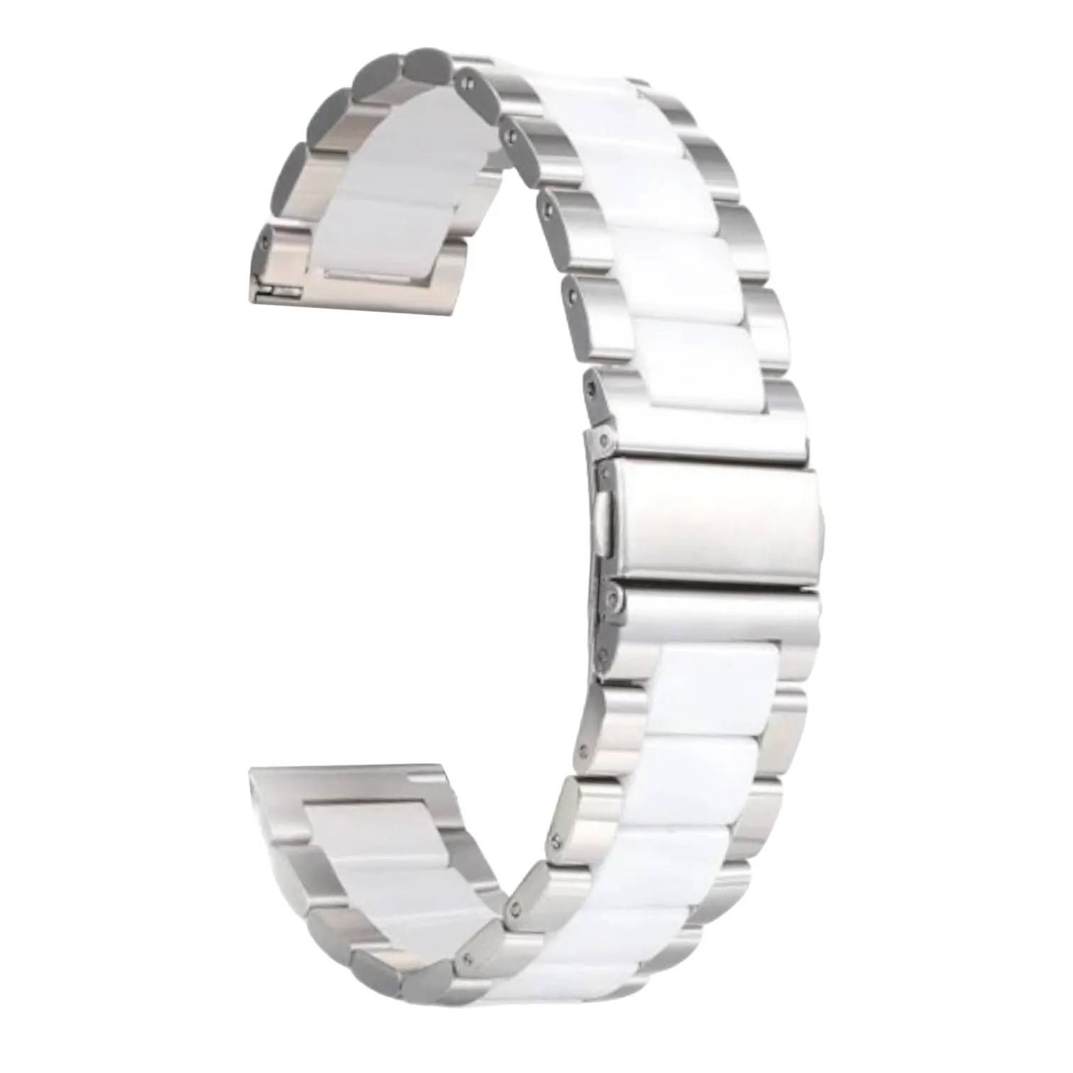 Coros 22mm Range Stainless Steel Link Watch Strap