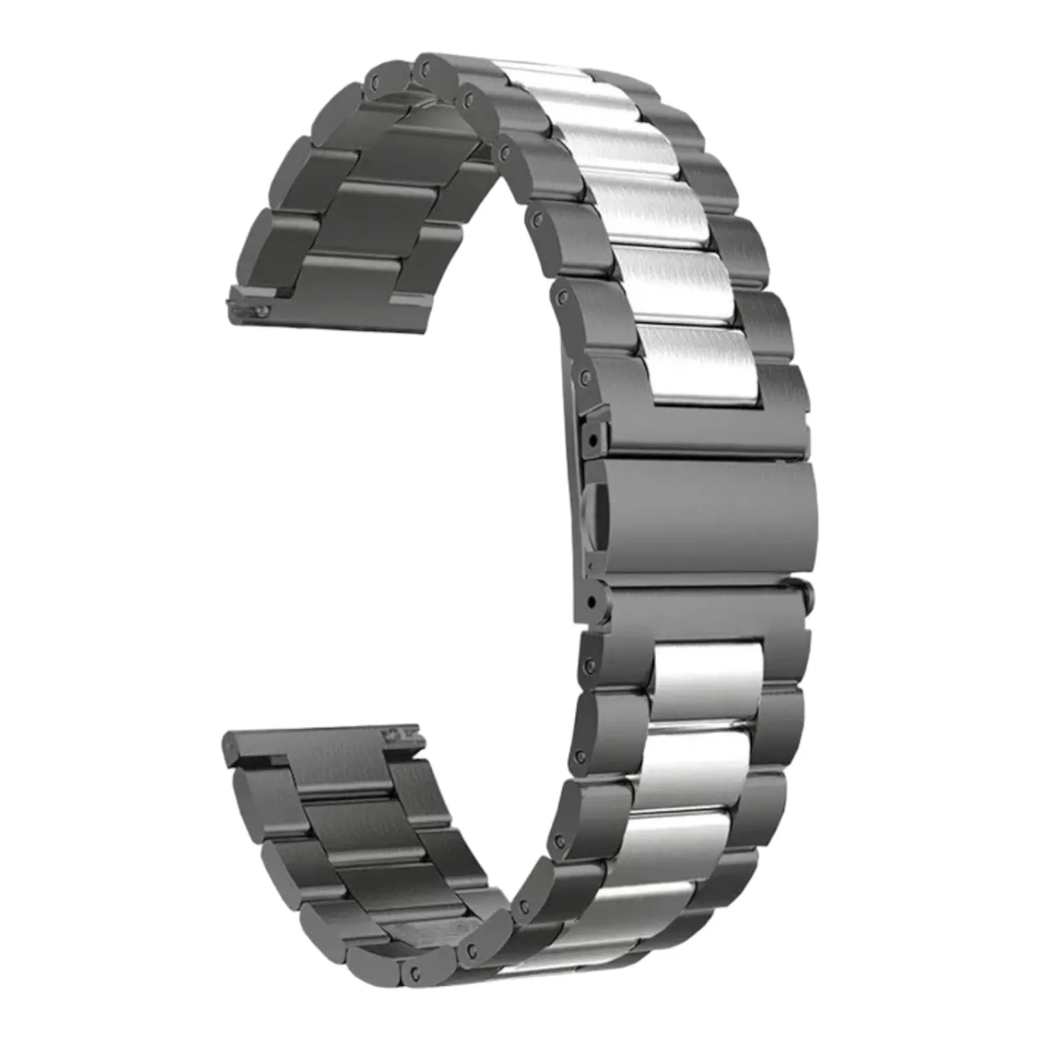 Coros 22mm Range Stainless Steel Link Watch Strap