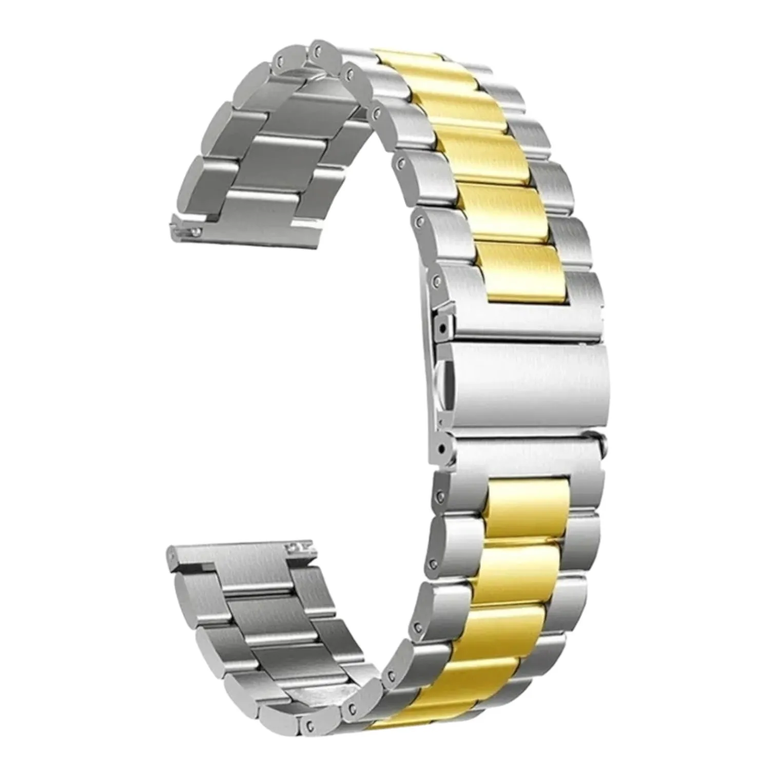 Coros 22mm Range Stainless Steel Link Watch Strap