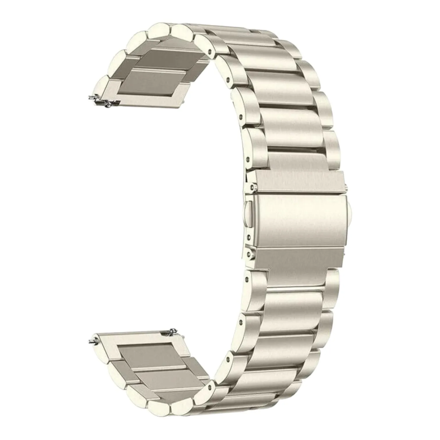 Coros 22mm Range Stainless Steel Link Watch Strap