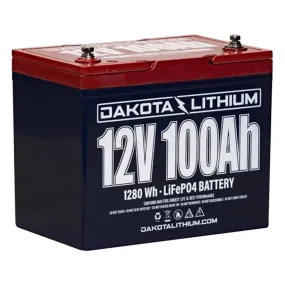 Dakota Lithium - 12V 100Ah Deep Cycle LiFePO4 Battery