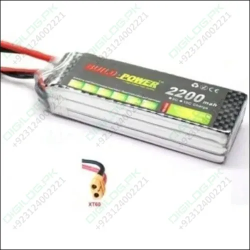 Deltakit 11.1v 2200mah 3s- 30c Lipo Lithium Polymer Battery Pack Hobby Kit