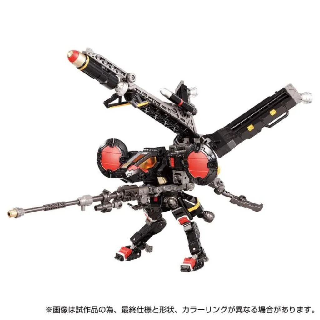 Diaclone Tactical Mover Series - Hawk Versaulter (Orbithopter Unit) Dark Ver. (TakaraTomy Mall Exclusive)