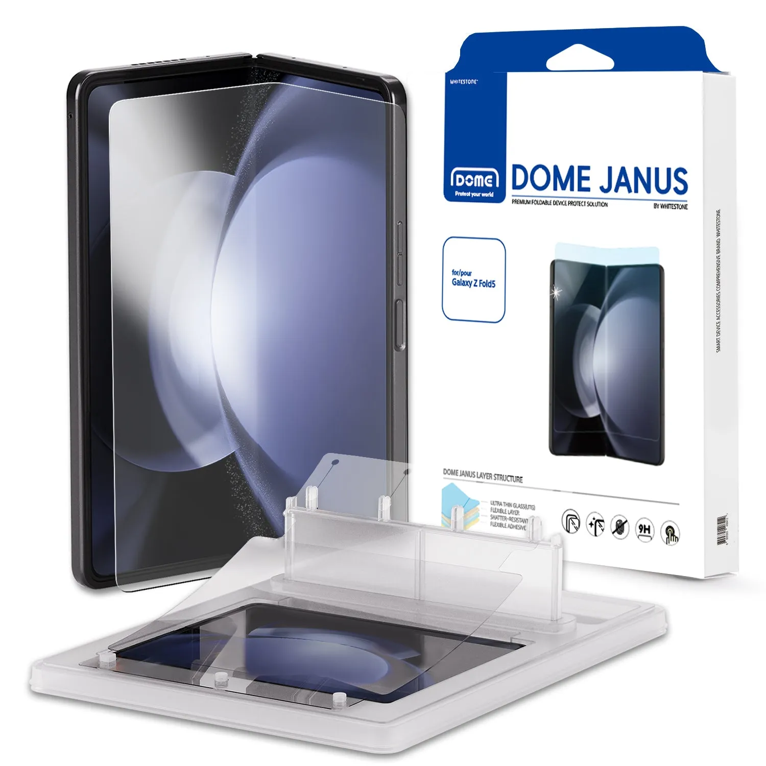 [Dome Janus] Samsung Galaxy Z Fold 5 UTG Screen Protector - Ultra Thin Glass