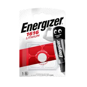 Energizer CR1616 3V Lithium Coin Cell Battery Pack of 1