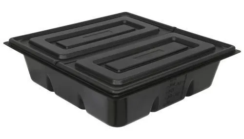 Flo-n-Gro 100 Gal Res Lid (2 Pieces) - White