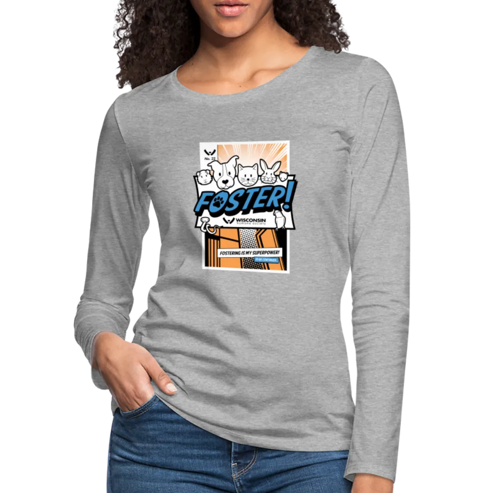 Foster Comic Contoured Premium Long Sleeve T-Shirt