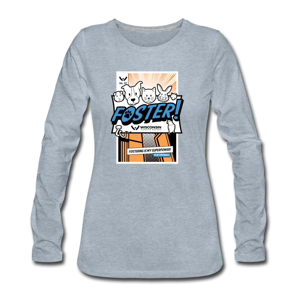 Foster Comic Contoured Premium Long Sleeve T-Shirt