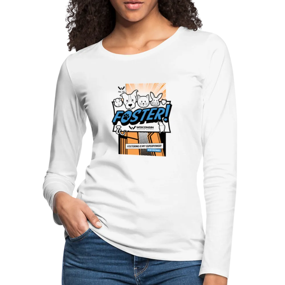 Foster Comic Contoured Premium Long Sleeve T-Shirt