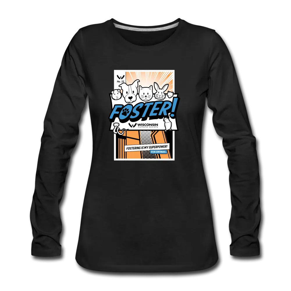 Foster Comic Contoured Premium Long Sleeve T-Shirt