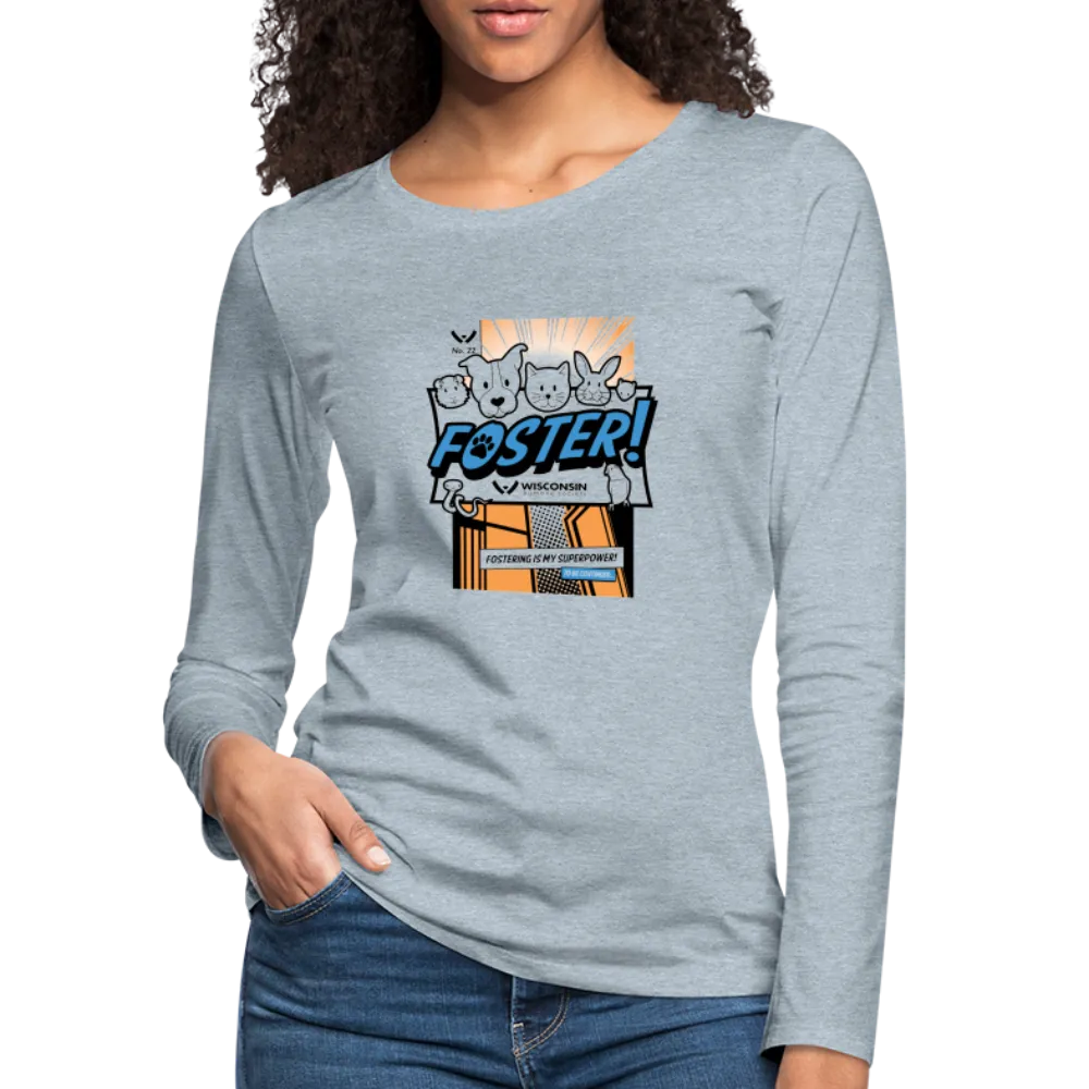 Foster Comic Contoured Premium Long Sleeve T-Shirt