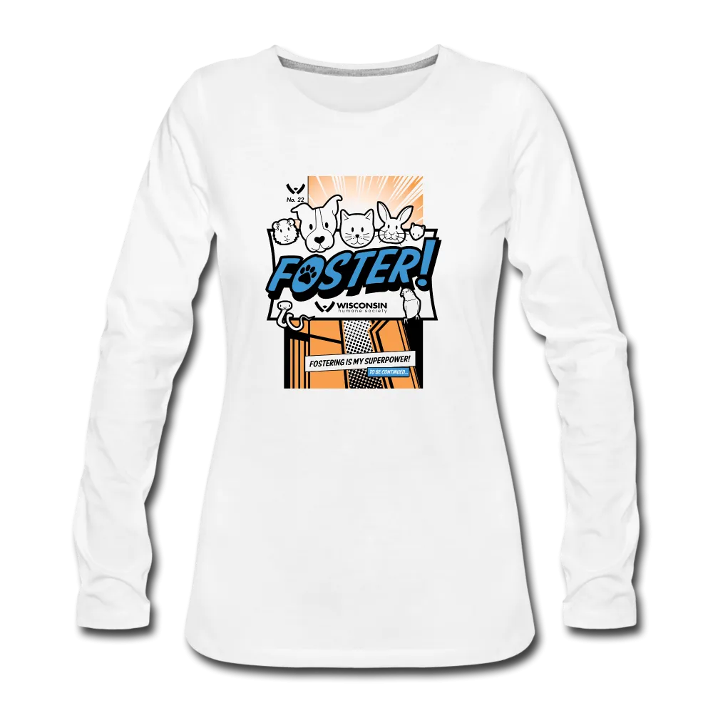 Foster Comic Contoured Premium Long Sleeve T-Shirt