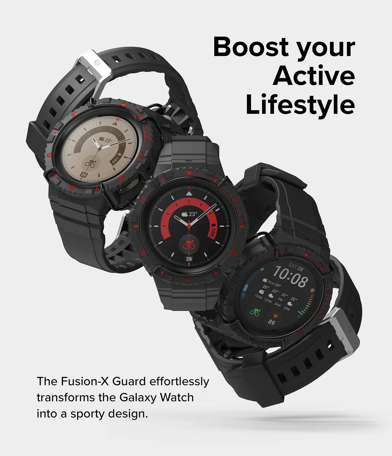 Galaxy Watch 5 Pro 45mm Case   Band   Wire | Fusion-X Guard