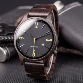 Gidland - Ebony Minimal Watch