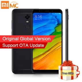 Global Version Xiaomi Redmi 5 Plus 3GB 32GB Mobile Phones 18:9 Full Screen Display Snapdragon 625 Octa Core 4000mAh MIUI 9.2 CE