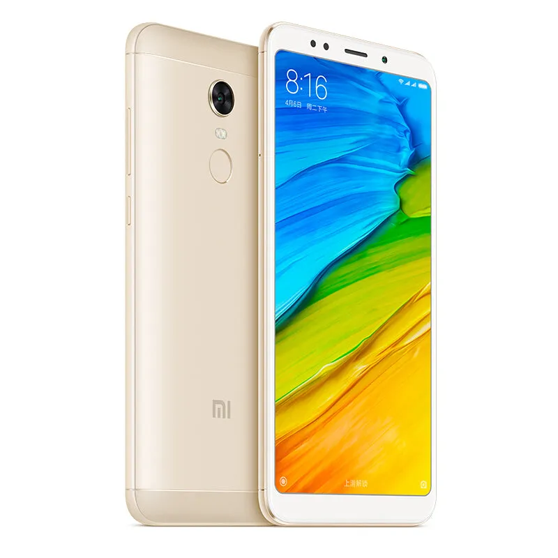 Global Version Xiaomi Redmi 5 Plus 3GB 32GB Mobile Phones 18:9 Full Screen Display Snapdragon 625 Octa Core 4000mAh MIUI 9.2 CE