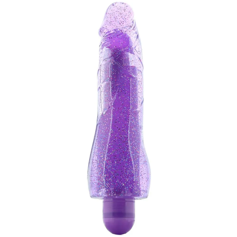 Glow Dicks ''Molly'' Vibrator -Purple