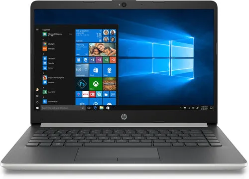 HP 14-df0020nr 14" FHD (Non-Touch) Notebook, Intel Core i3-8130U, 2.20GHz, 4GB RAM, 128GB SSD, Windows 10 Home in S mode- 4XN68UA#ABA