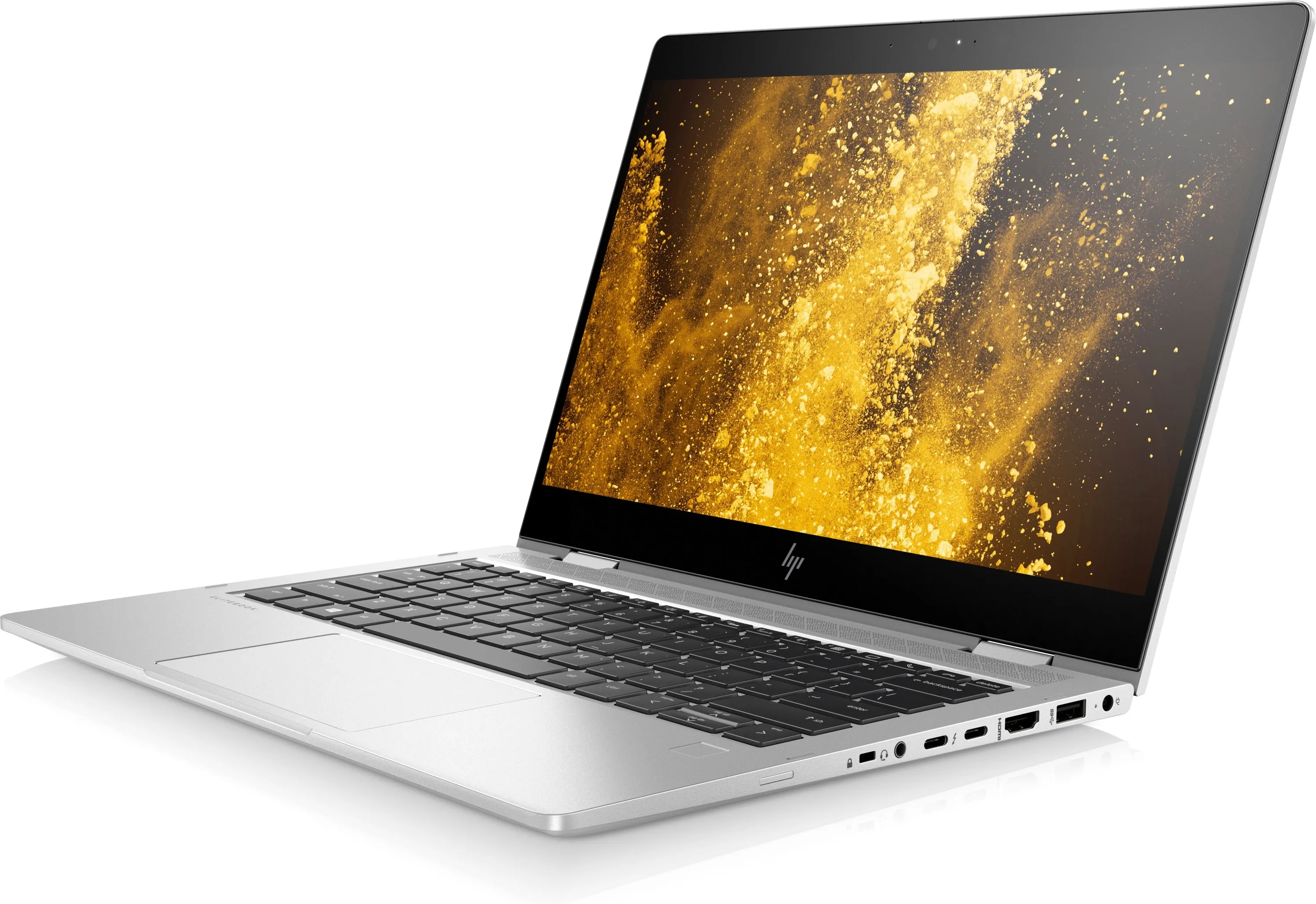 HP EliteBook X360 830 G6 13.3" FHD (Touch) Convertible Notebook PC, Intel Core i5-8265U, 1.60GHz, 16GB RAM, 256GB SSD, Win 10 Pro- 7NK29UT#ABA