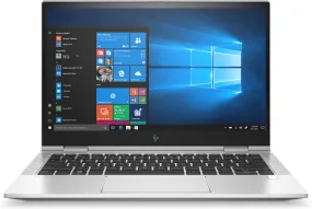 HP EliteBook X360 830 G7 13.3" FHD Convertible Notebook, Intel i7-10510U, 1.80GHz, 16GB RAM, 512GB SSD, Win10P - 1D0E6UT#ABA