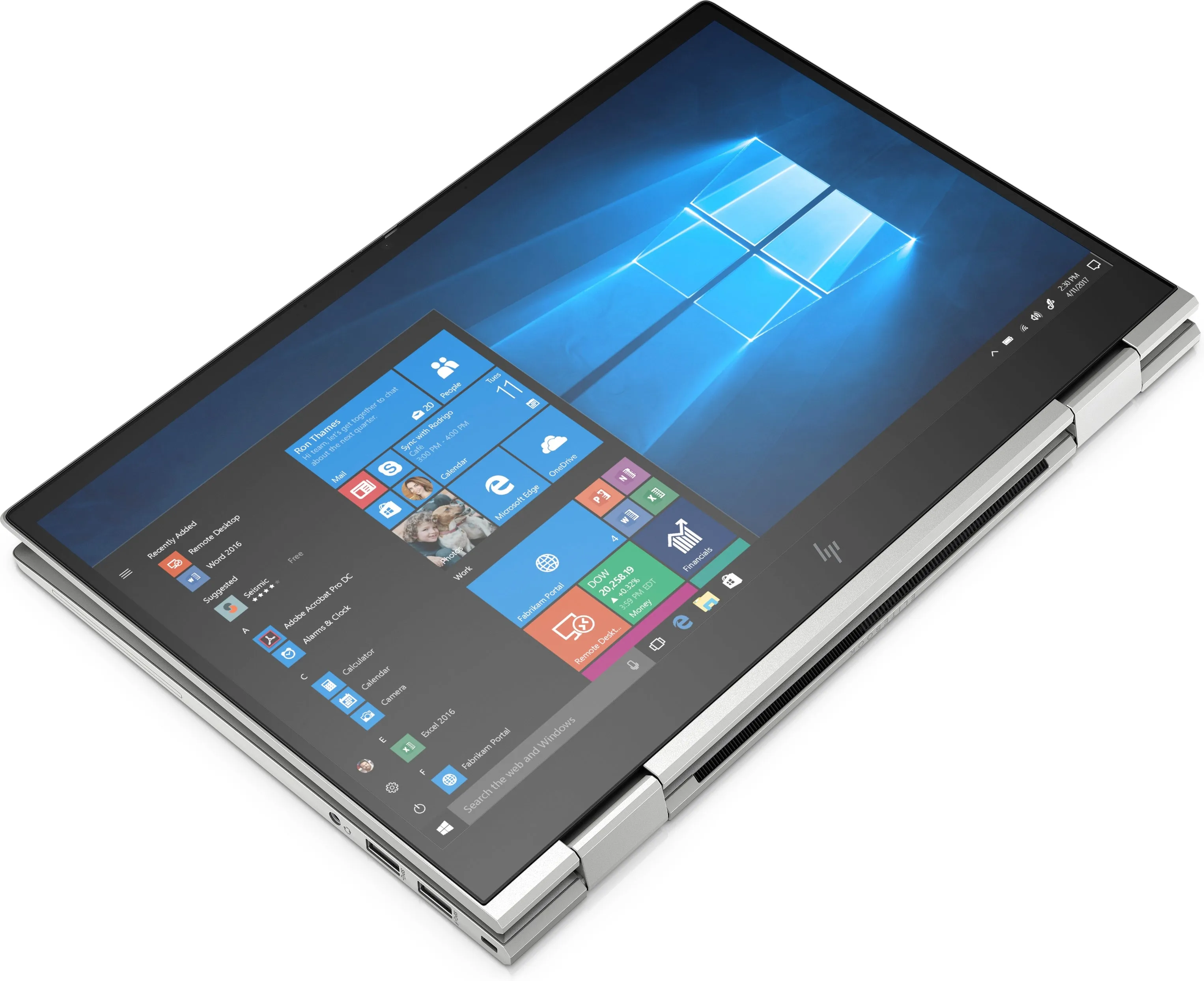 HP EliteBook X360 830 G7 13.3" FHD Convertible Notebook, Intel i7-10810U, 1.10GHz, 16GB RAM, 512GB SSD, Win10P - 1D3F2UT#ABA