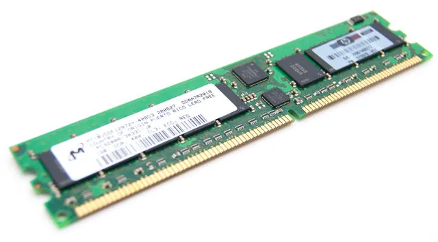 HP/Micron 1GB PC3200 DDR DIMM MT18VDDF12872Y-40BD3 HP:373029-851