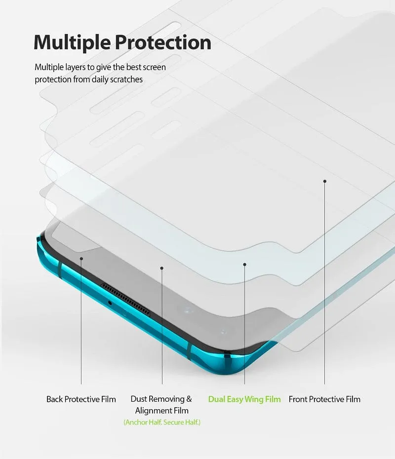 Huawei P40 Pro Screen Protector Dual Easy Wing Film By Ringke