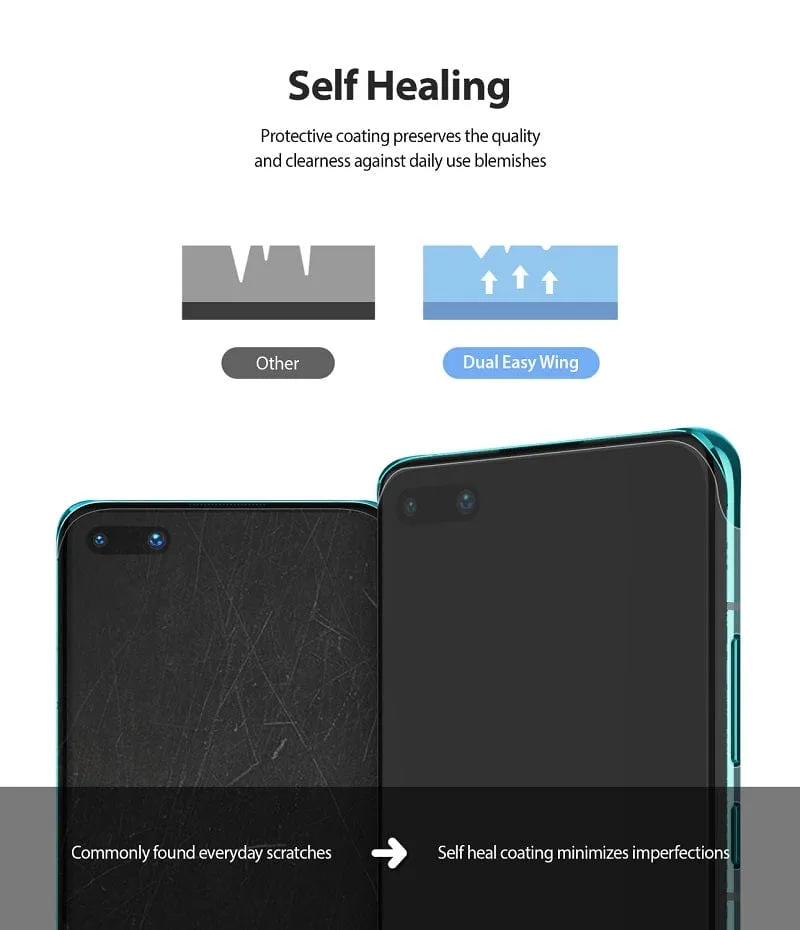 Huawei P40 Pro Screen Protector Dual Easy Wing Film By Ringke