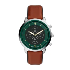 Hybrid Smartwatch HR Neutra Brown Leather