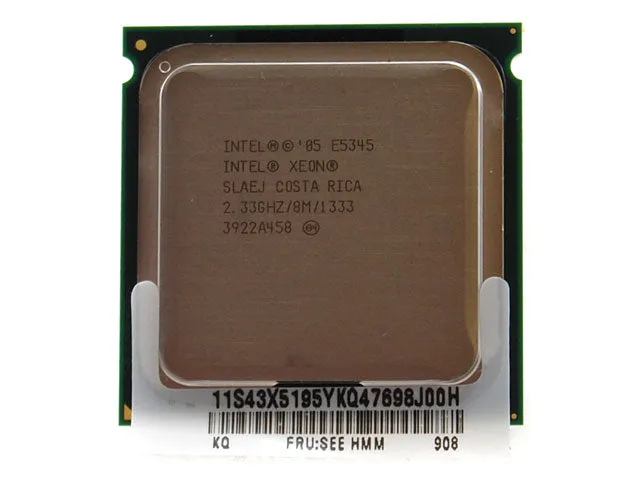 IBM xSeries Intel SLAEJ Xeon Quad Core 2.33 GHz 8M 1333MHz Processor w/ Heatsink 43W5183