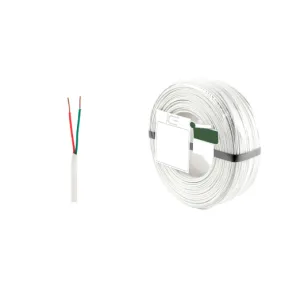 Ice cable 22-2/SOLID/SB/WHT/500 22-2 Solid Core Alarm Cable - 500ft Coil Pack (White)