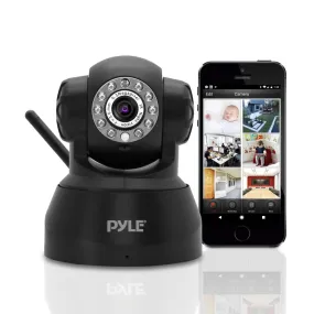 Ip Camera Surveillance Security Monitor With Wi-Fi, P2P Network, Image Capture, Video Recording, Built-In Web Server, Software Included, Downloadable App