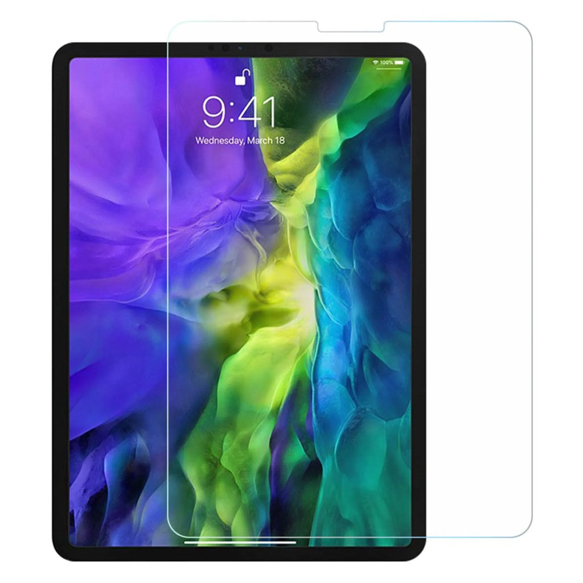 iPad Pro 12.9 inch (2020) / (2018) arc edge tempered glass screen protector