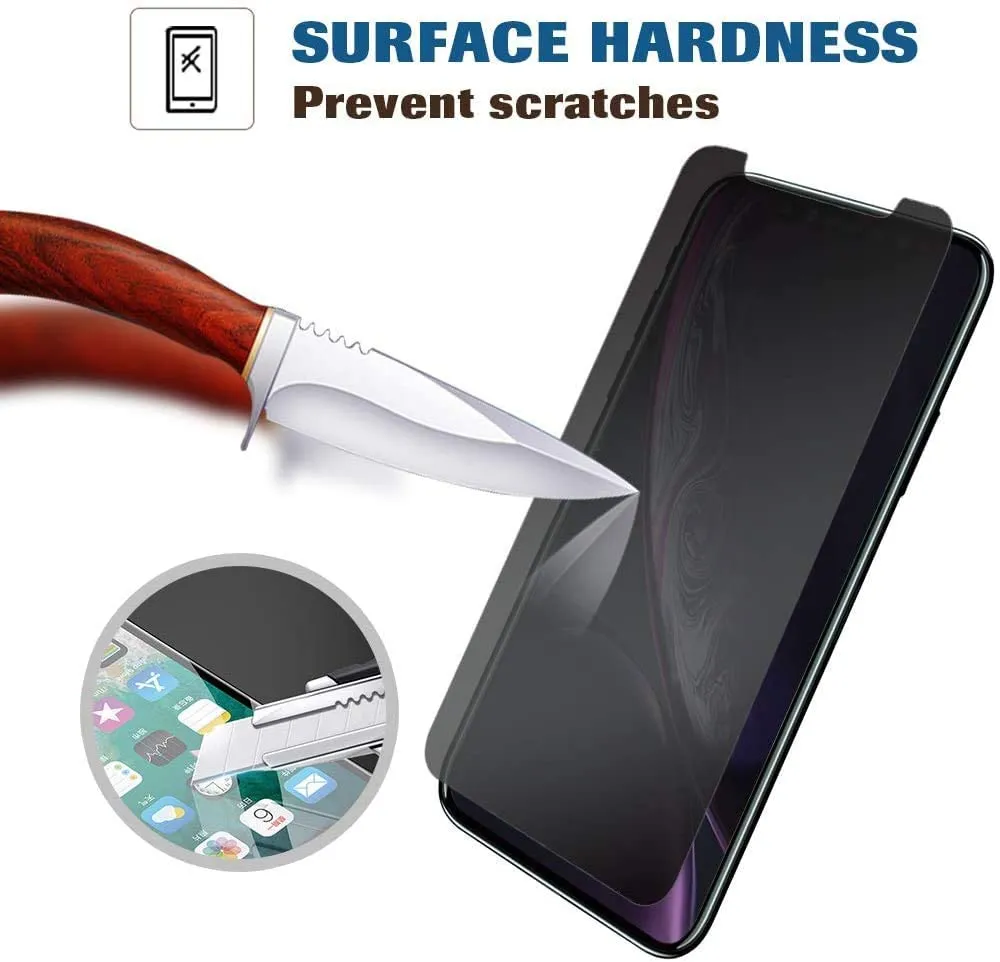 iPhone 11 / iPhone XR Privacy Tempered Glass Screen Protector | JOTO