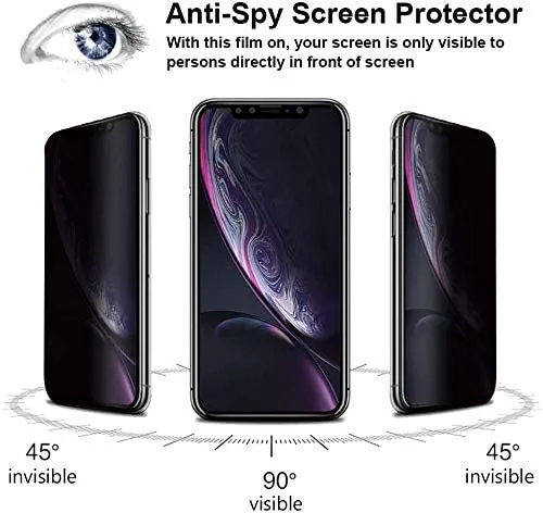 iPhone 11 / iPhone XR Privacy Tempered Glass Screen Protector | JOTO