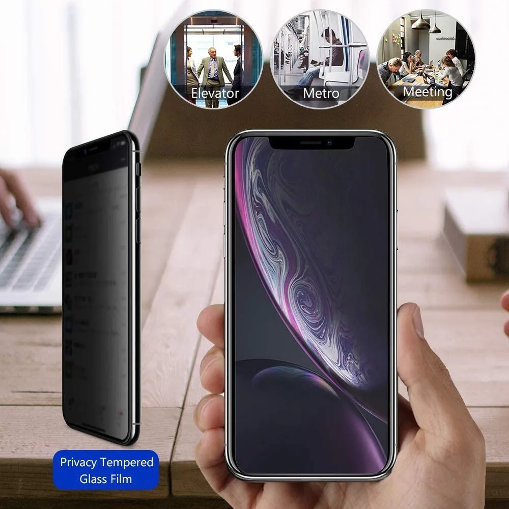 iPhone 11 / iPhone XR Privacy Tempered Glass Screen Protector | JOTO