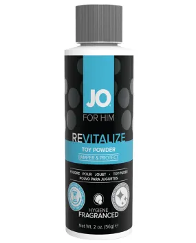 JO Revitalize Toy Powder for Him - 2 oz