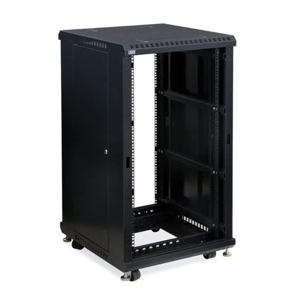 Kendall Howard 22U LINIER® A/V Cabinet - No Doors - 24" Depth (3180-3-024-22)