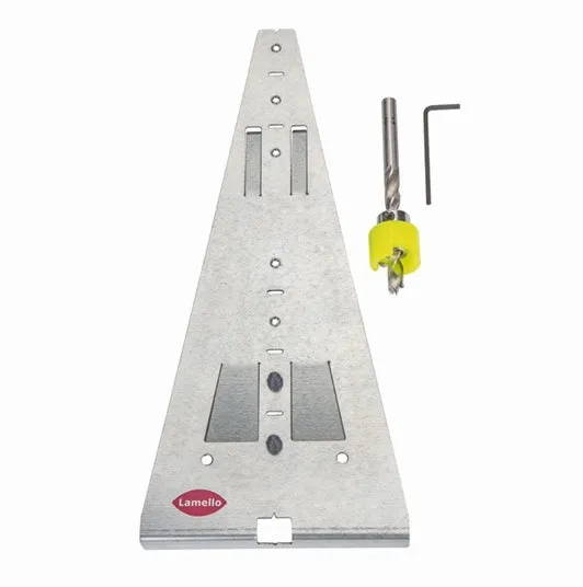 Lamello Divario P-18 Metal Marking Jig with 8mm Drill Bit, 125510