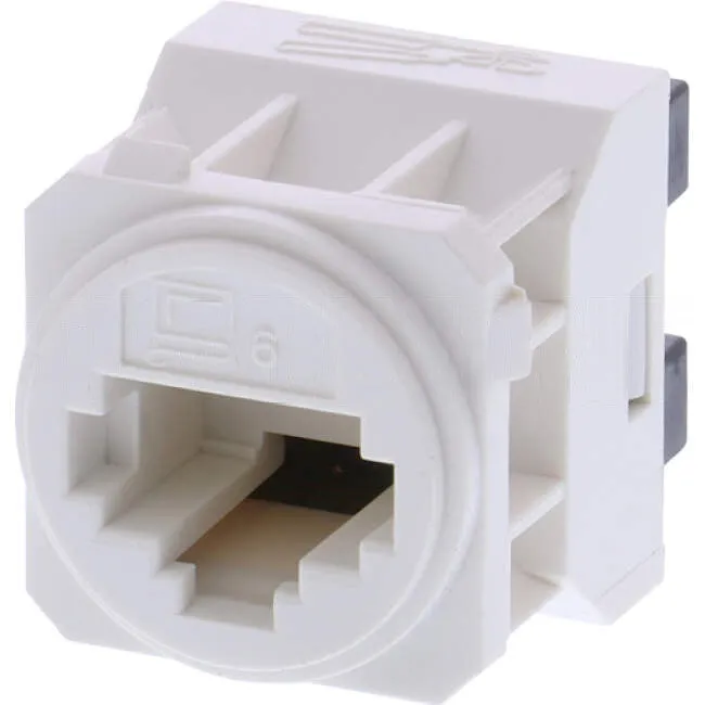 Legrand EXCEL LIFE CAT6 RJ45 Data Mech White