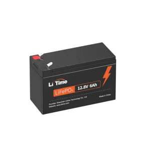 LiTime 12V 6Ah LiFePO4 Lithium Battery