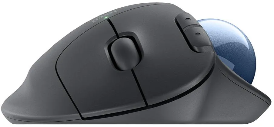 Logitech Ergo M575S Trackball Mouse 無線軌跡球滑鼠 - Graphite 石墨灰色 910-007031 原裝行貨