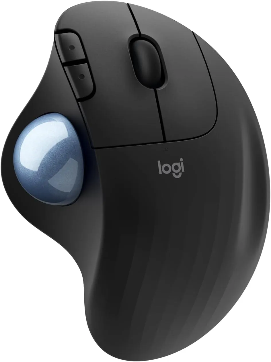 Logitech Ergo M575S Trackball Mouse 無線軌跡球滑鼠 - Graphite 石墨灰色 910-007031 原裝行貨