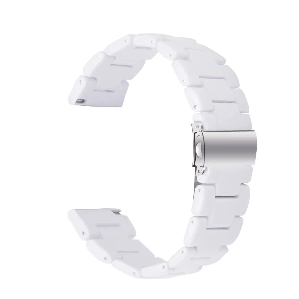 Luxurious Resin Link Band For Samsung Watch Multiple Colors Available