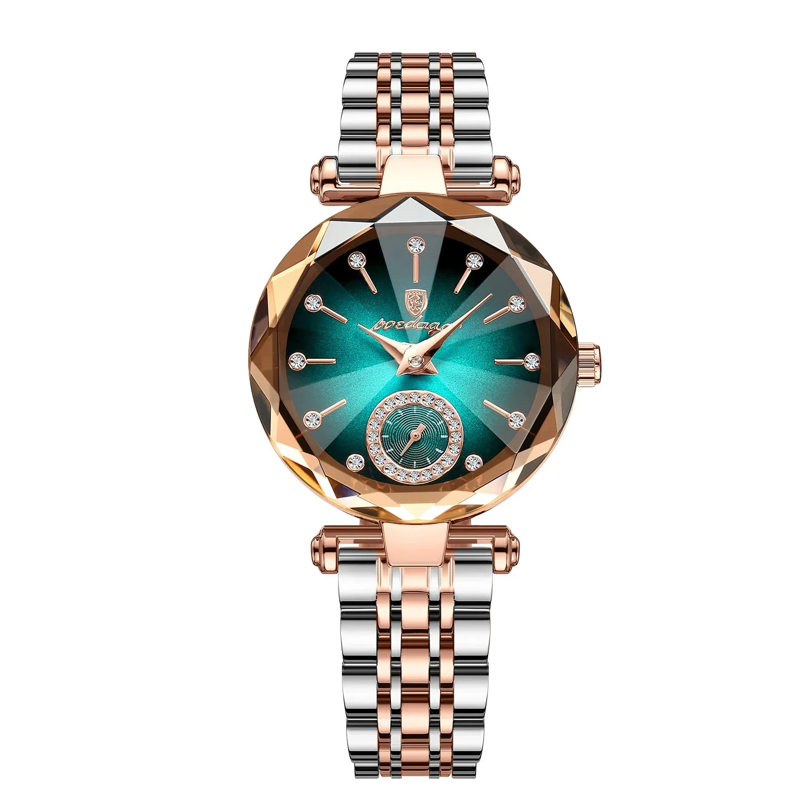 Luxury Water Resistance Women's Stainless Steel Wristwatch