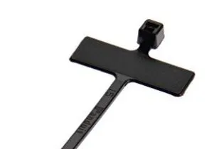 MARKER CABLE TIES 110L x 2.5W.UV BLACK /100