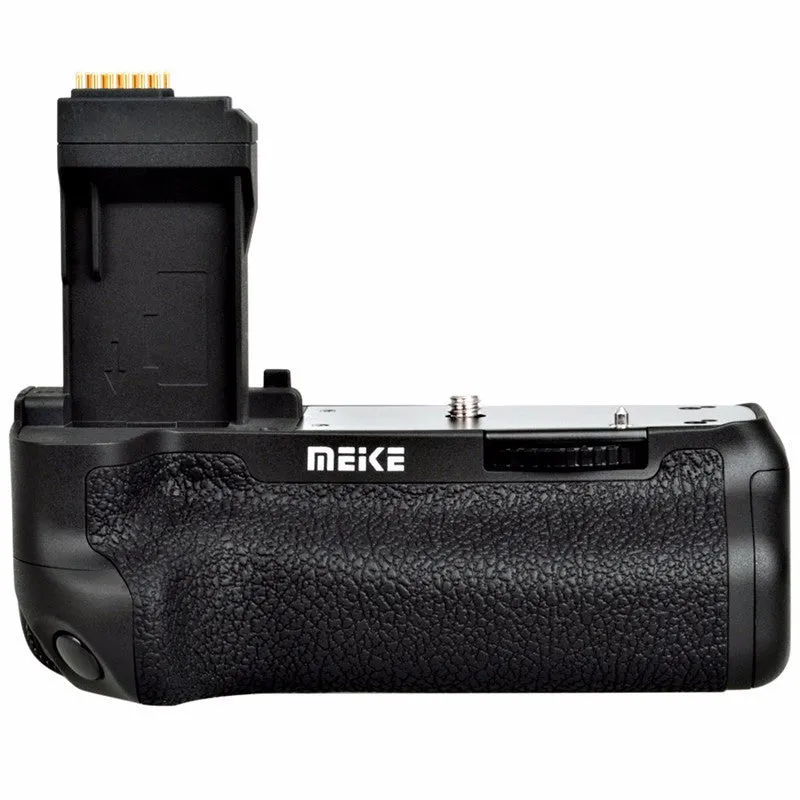 Meike MK-760D Professional Vertical Battery Grip with Built-in 2.4GHz LCD Display and Wireless Remote Control for Canon 750D, 760D DSLR Camera, Canon BG-E18 Replacement