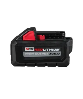 Milwaukee M18 HIGH OUTPUT XC6.0 Battery (No Wraparound)