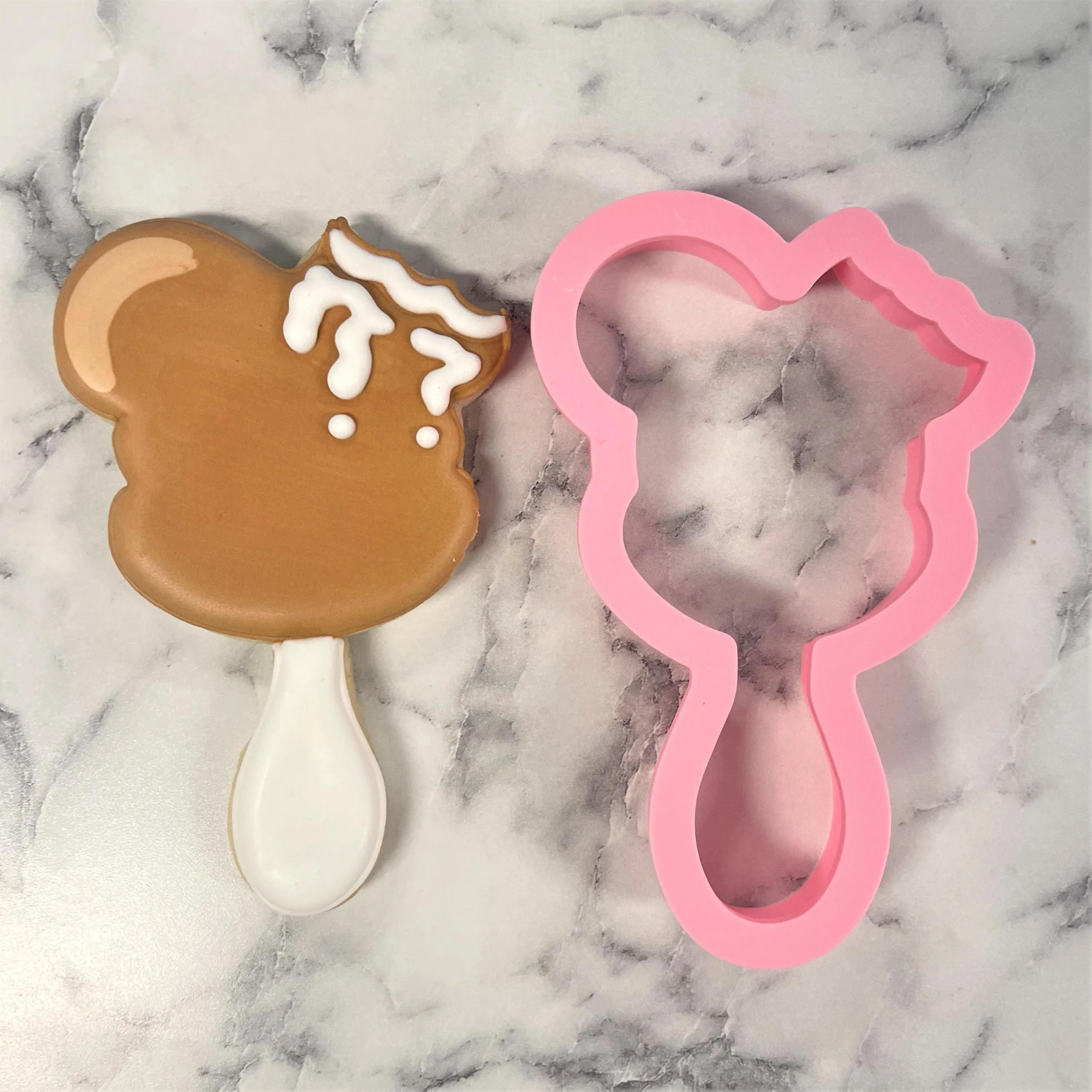 Mouse Ice Cream Pop Cookie Cutter