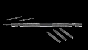 MWC Spring Bar Removal Tool with a Selection of Different Tips